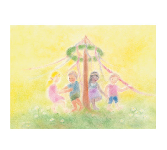 Seccorell Postcard Maypole