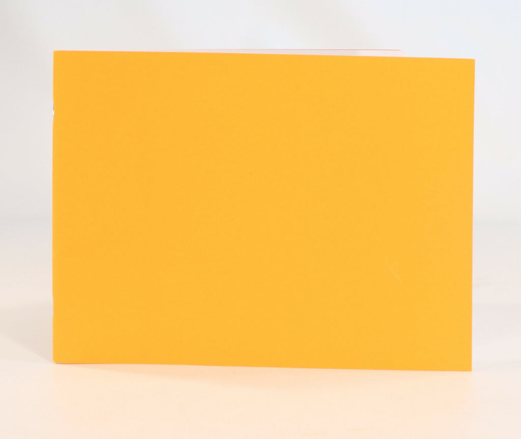 Sedulus Main Lesson Book Oversize A4 Landscape Orange