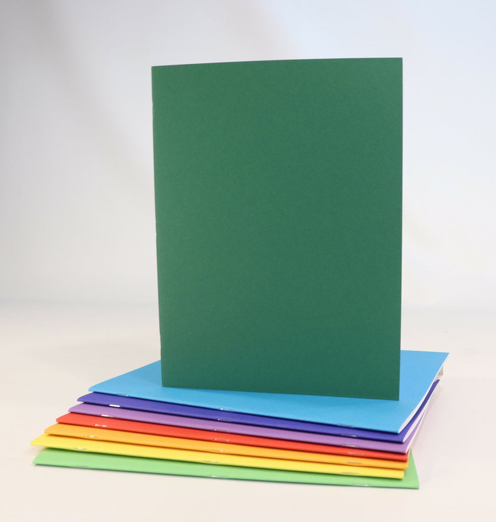 Sedulus Main Lesson Book Oversize A4 Portrait Dark Green