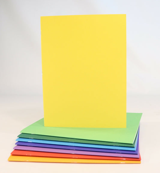 Sedulus Main Lesson Book Oversize A4 Portrait Yellow