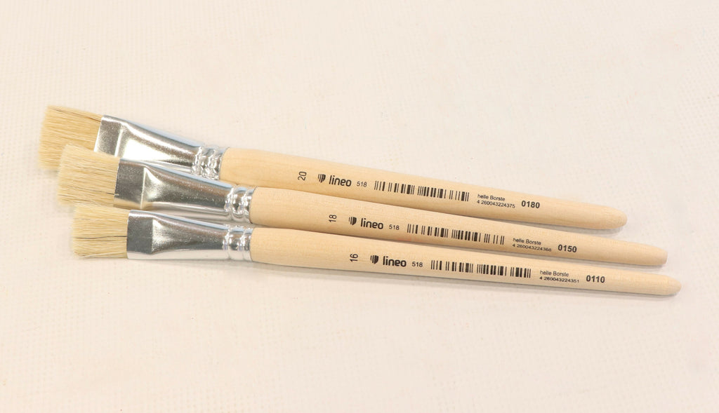 Sedulus Painting brush: Hog bristle flat, 20 mm
