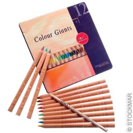 Stockmar Pencils Colour Giants 12