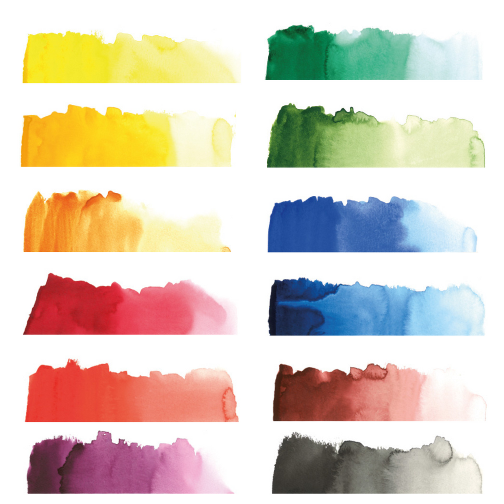 Stockmar Watercolour Paint Set, 12 Opaque Colours