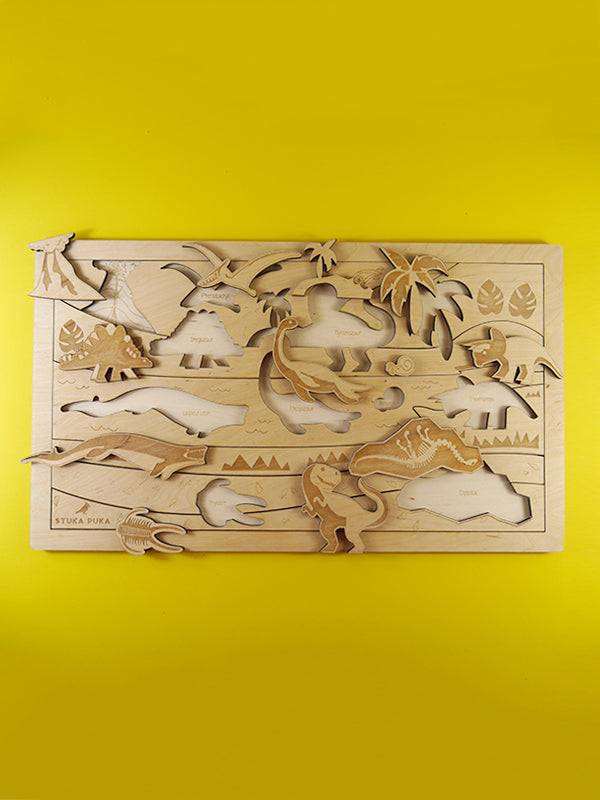 Stuka Puka Prehistoric World Puzzle