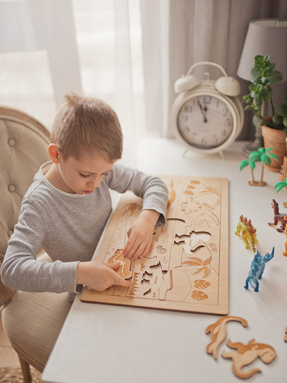 Stuka Puka Prehistoric World Puzzle