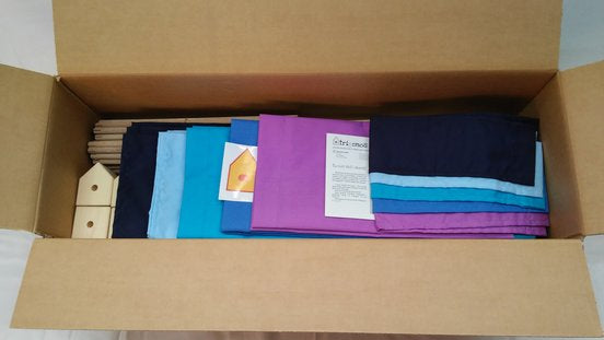 Trigonos Construction Tent Maxi, Blue/Purple (already reduced, no code needed)