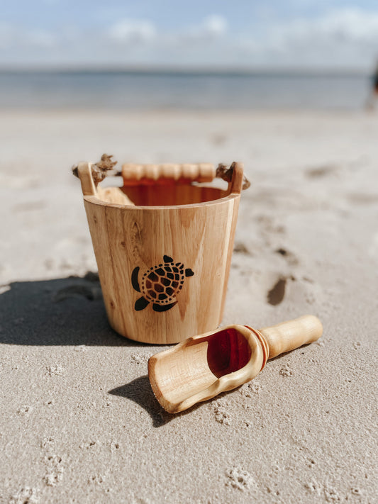 Explore Nook Bucket Turtle Stamp