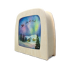 Toverlux Silhouette Vogel Geluk Aurora Sleighride