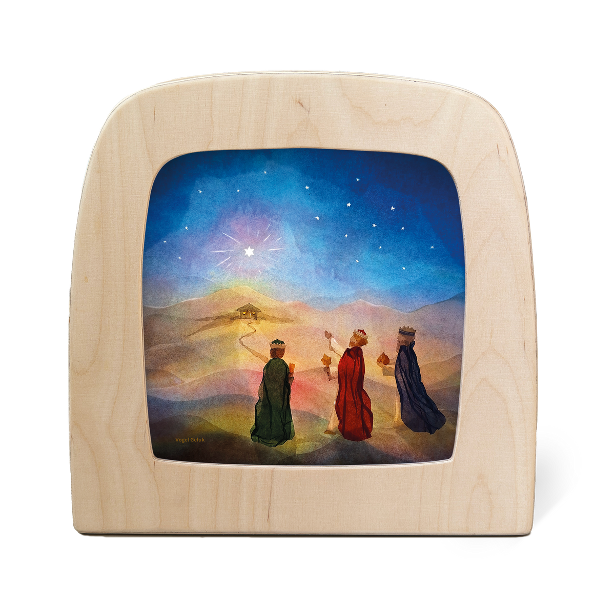 Toverlux Silhouette Vogel Geluk Star Path