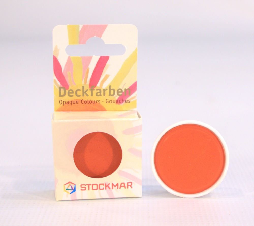 Stockmar Paint Well Opaque Vermilion
