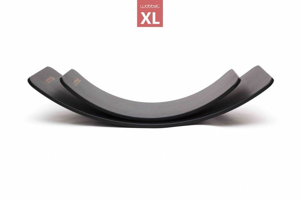 Wobbel XL Black with Wool Felt Black