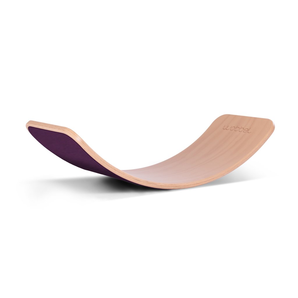 Wobbel Original with felt Aubergine WAS $320
