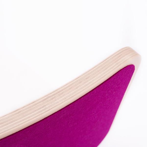 Wobbel XL with felt Raspberry