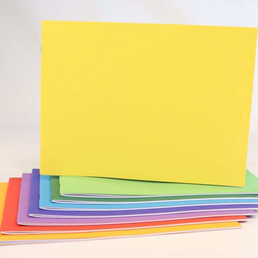 Sedulus Main Lesson Book Oversize A4 Landscape Yellow