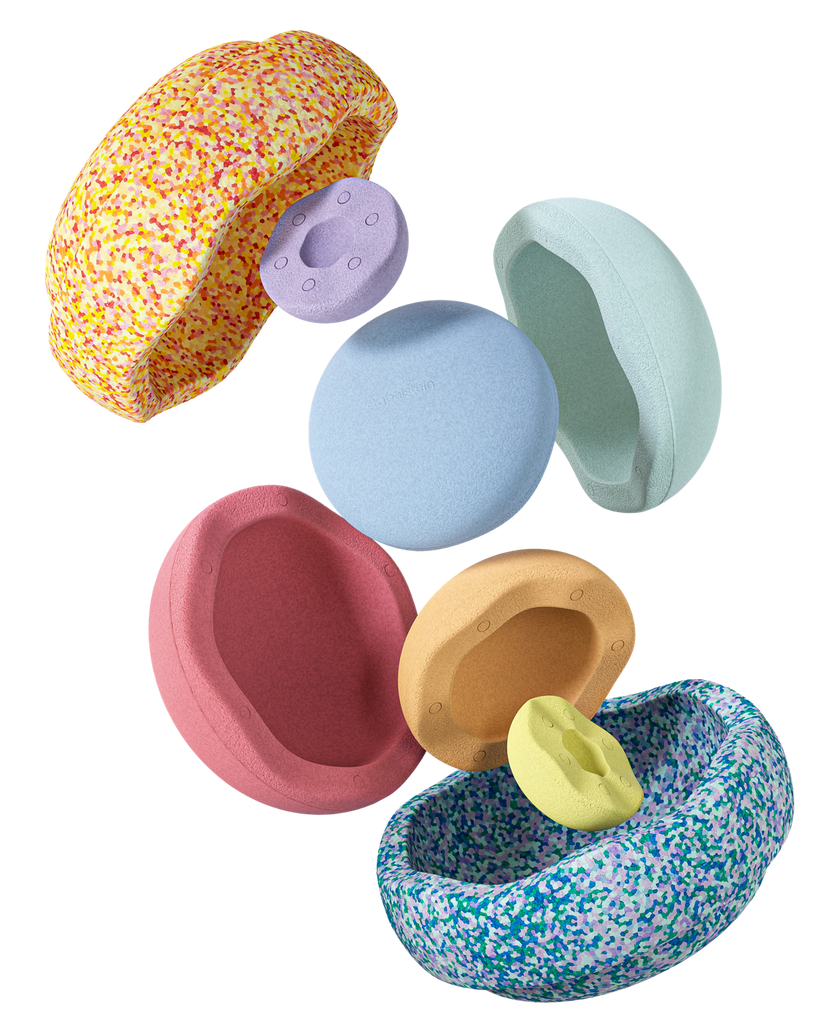 A Stapelstein Summer Pastel Rainbow Set, SALE 34% OFF - vendor-unknown - Honeybee Toys
