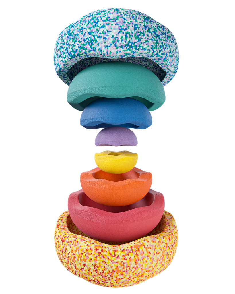 A Stapelstein Summer Rainbow Set, SALE 34% OFF - vendor-unknown - Honeybee Toys