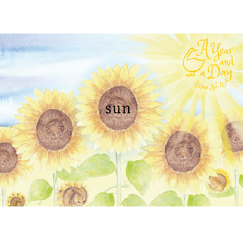A Year & A Day Magazine, Issue 10 Sun - vendor-unknown - Honeybee Toys