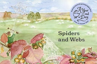 A Year & A Day Magazine, Issue 23 Spiders and Webs - vendor-unknown - Honeybee Toys