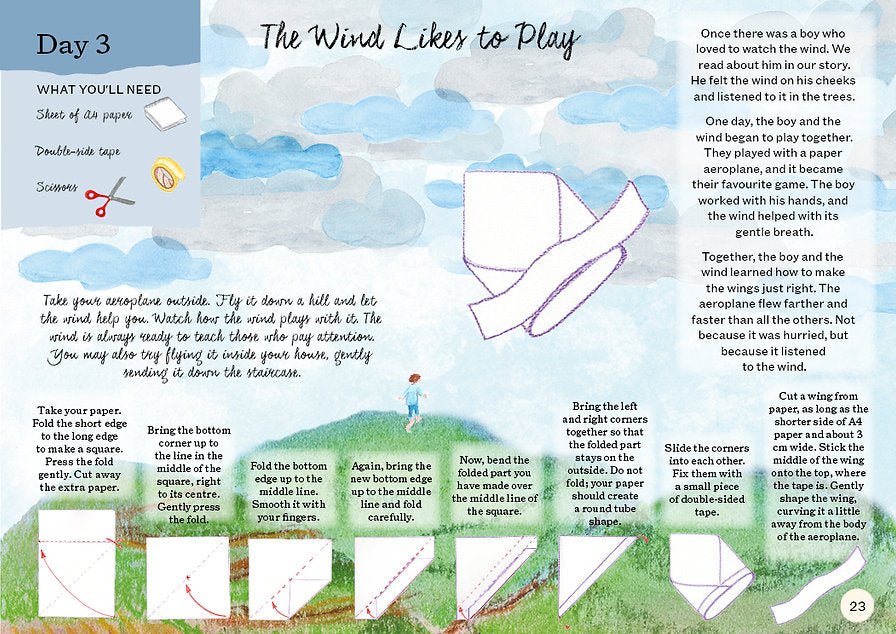 A Year & a Day Magazine, Issue 25 Wind and Clouds - vendor-unknown - Honeybee Toys