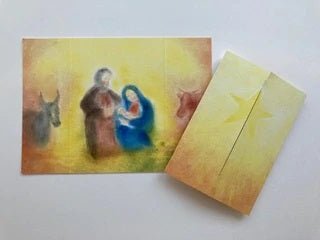 Advent Fold-Out Card A5 Seccorell - vendor-unknown - Honeybee Toys