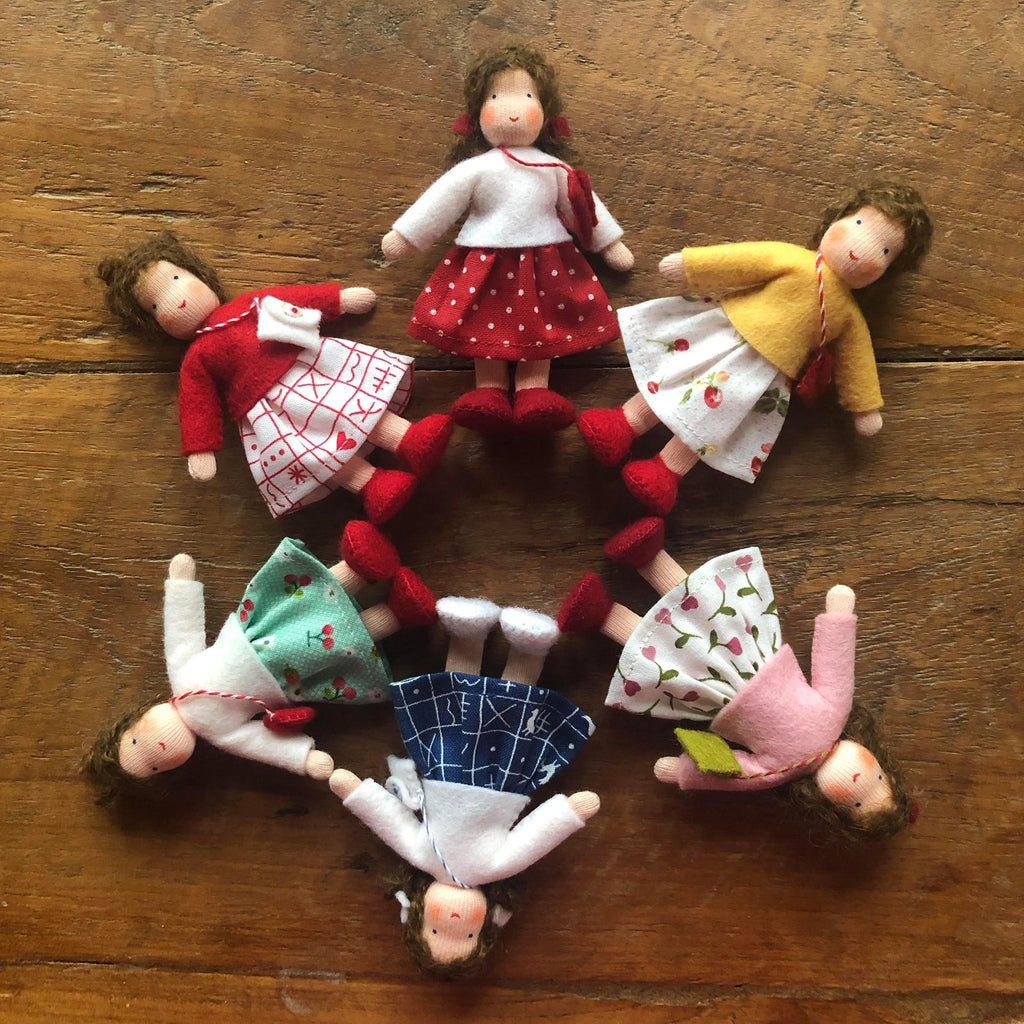 Ambrosius Doll Daughter Brown Hair