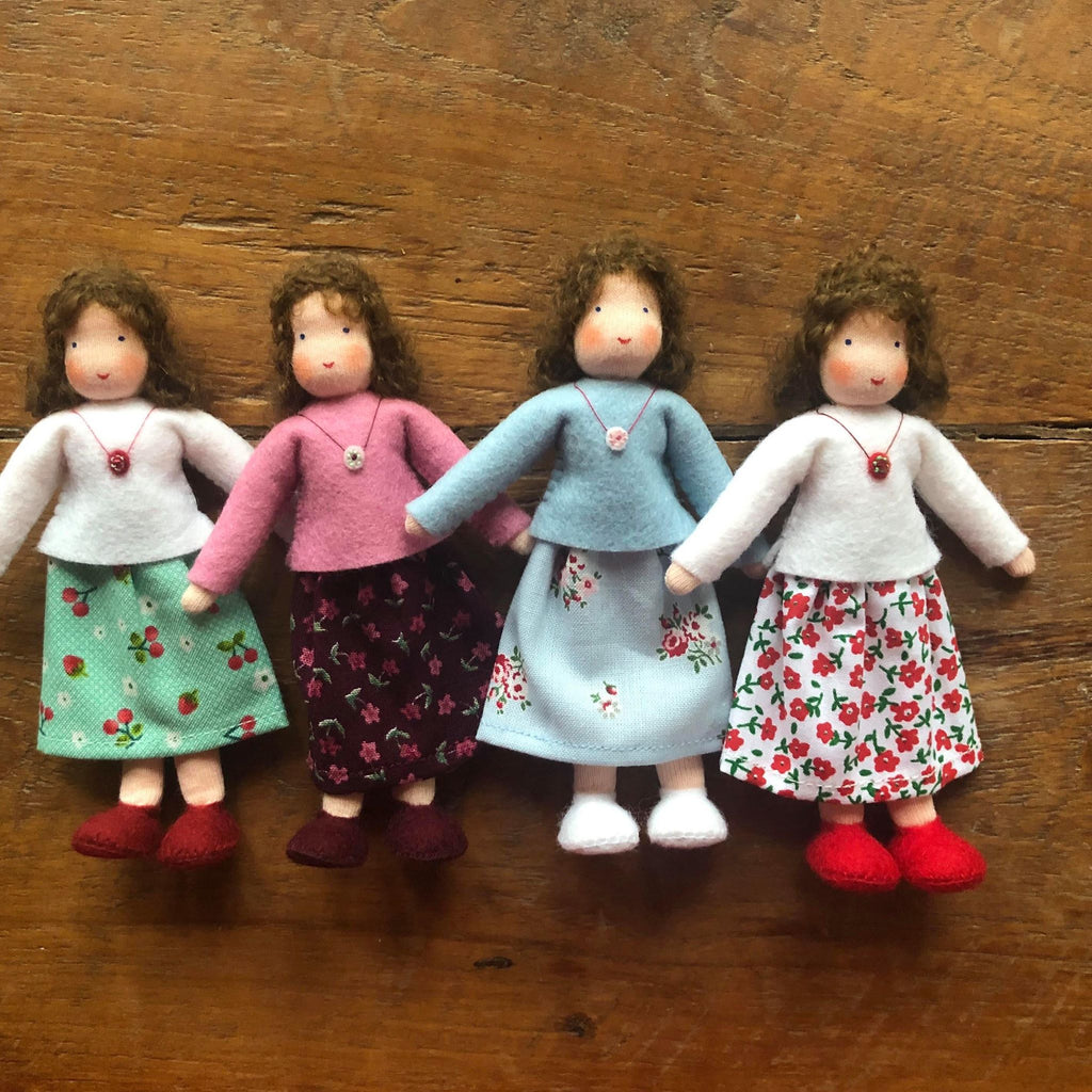 Ambrosius Doll Mother Brown Hair