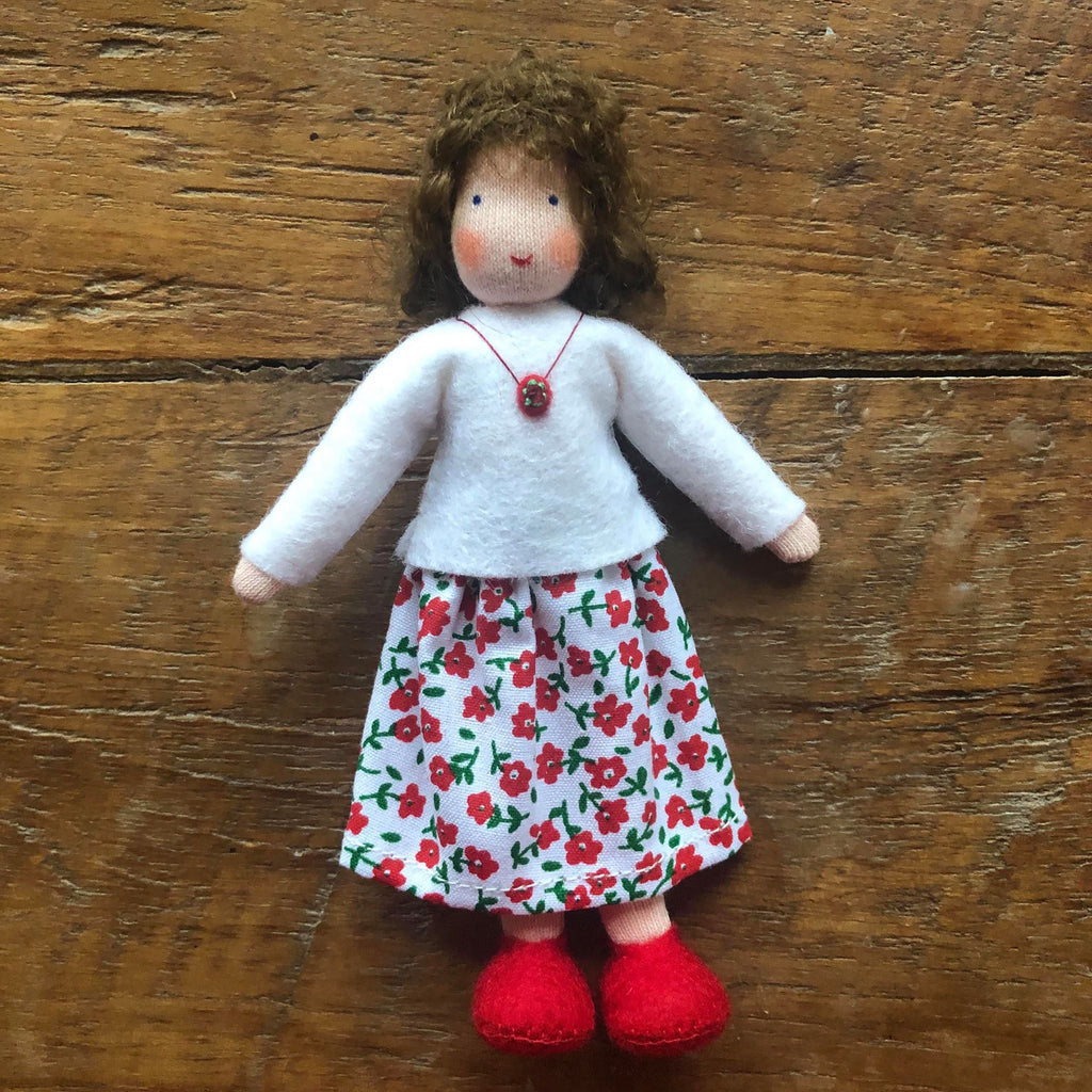 Ambrosius Doll Mother Brown Hair
