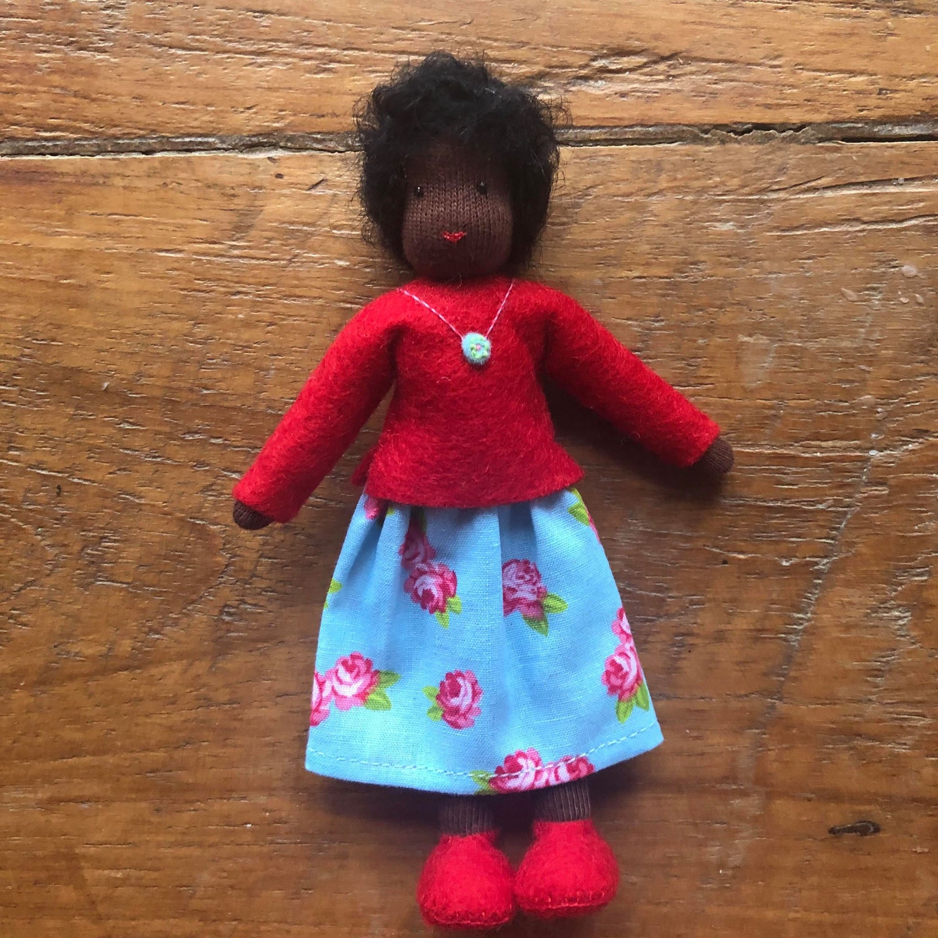 Ambrosius Doll Mother Dark Skin