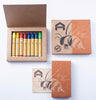 Apiscor Beeswax Crayons, Stick 8 - vendor-unknown - Honeybee Toys