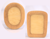 Artisan Hand Carved Wooden Postcard Frame A6 Oval - vendor-unknown - Honeybee Toys