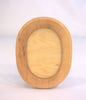 Artisan Hand Carved Wooden Postcard Frame A6 Oval - vendor-unknown - Honeybee Toys