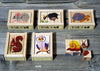 Atelier Fischer Cube Puzzle Animals Set A, 6 parts - vendor-unknown - Honeybee Toys