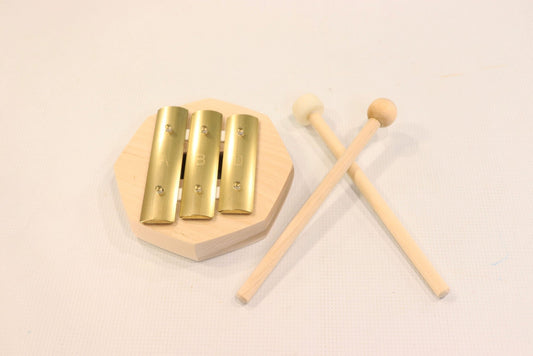 Auris Glockenspiel, 3 notes a-b-d - vendor-unknown - Honeybee Toys