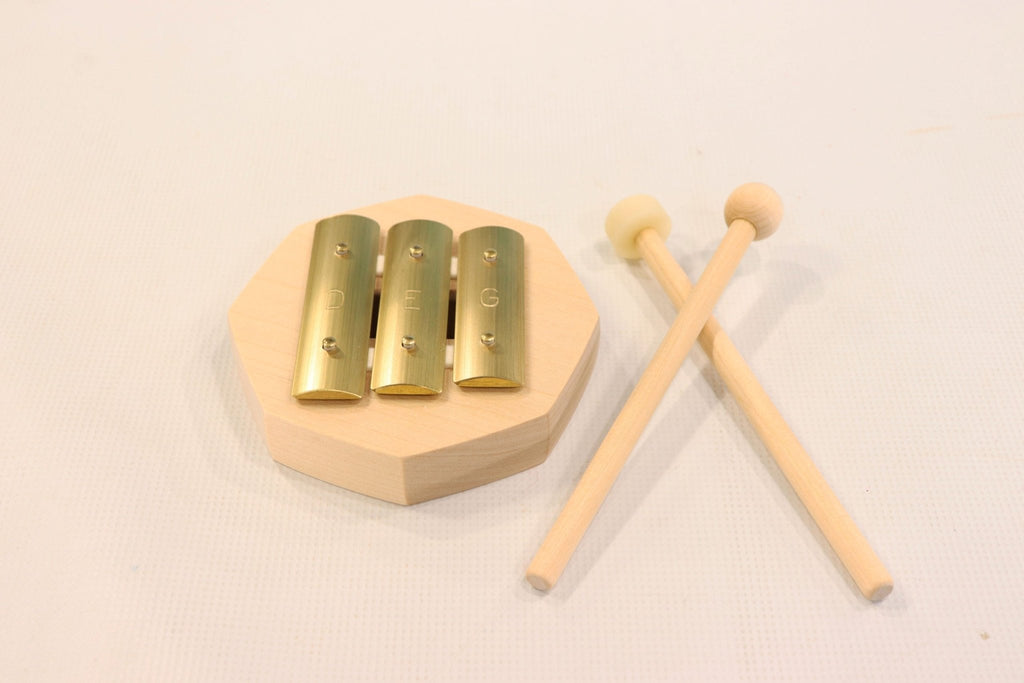 Auris Glockenspiel, 3 notes d-e-g - vendor-unknown - Honeybee Toys