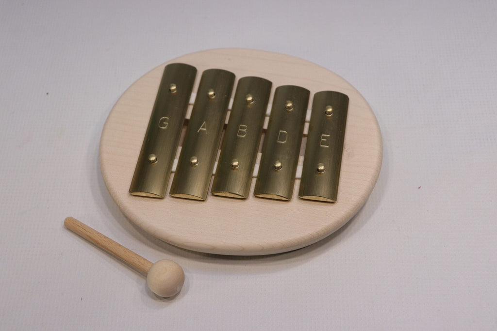 Auris Junior Glockenspiel Pentatonic 5 note - vendor-unknown - Honeybee Toys