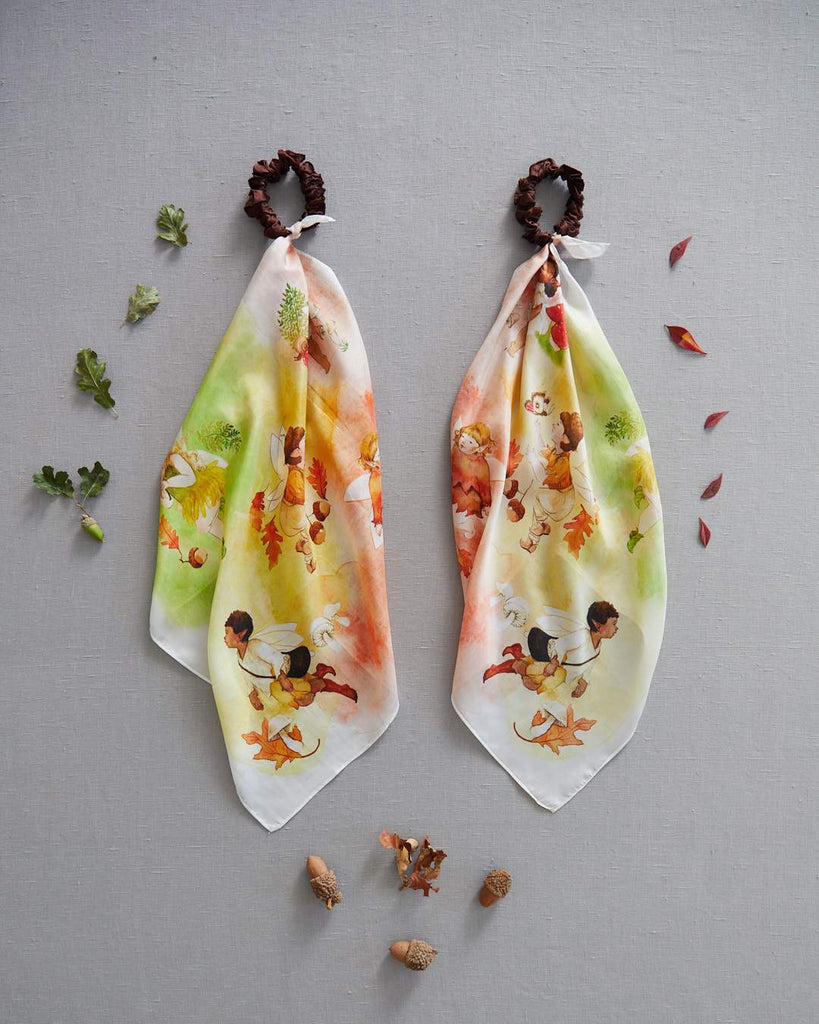 Sarah's Silks Wrist Streamer Autumn
