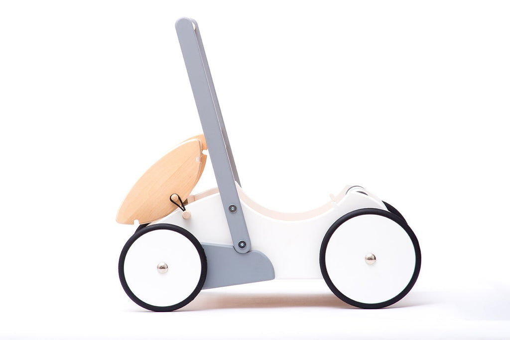 Bajo Baby Walker White - vendor-unknown - Honeybee Toys
