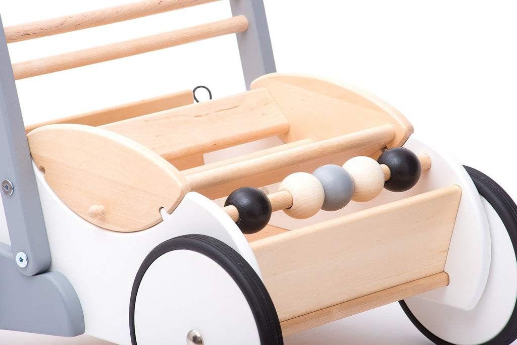 Bajo Baby Walker White - vendor-unknown - Honeybee Toys