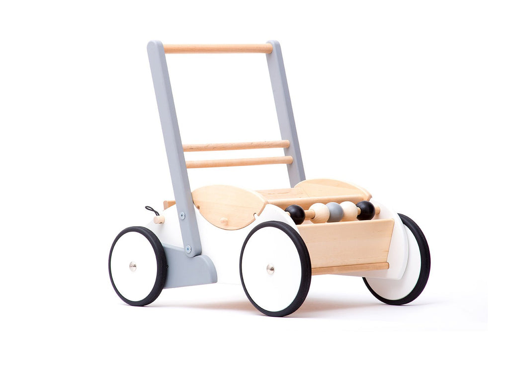 Bajo Baby Walker White - vendor-unknown - Honeybee Toys