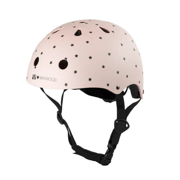 Banwood Helmet Pink Stars