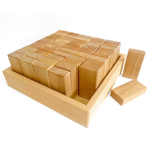 Bauspiel Blocks 50 parts - vendor-unknown - Honeybee Toys
