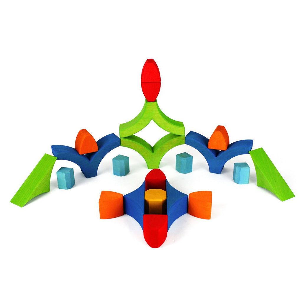 Bauspiel Building Puzzle Y - vendor-unknown - Honeybee Toys