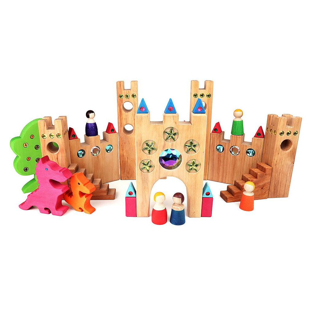 Bauspiel Fairy Castle Large - vendor-unknown - Honeybee Toys