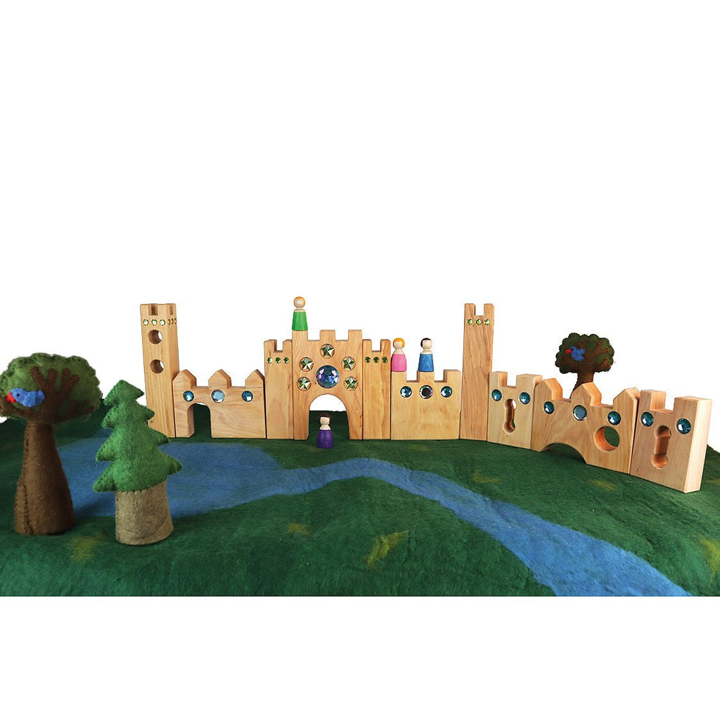 Bauspiel Fairy Castle Small - vendor-unknown - Honeybee Toys