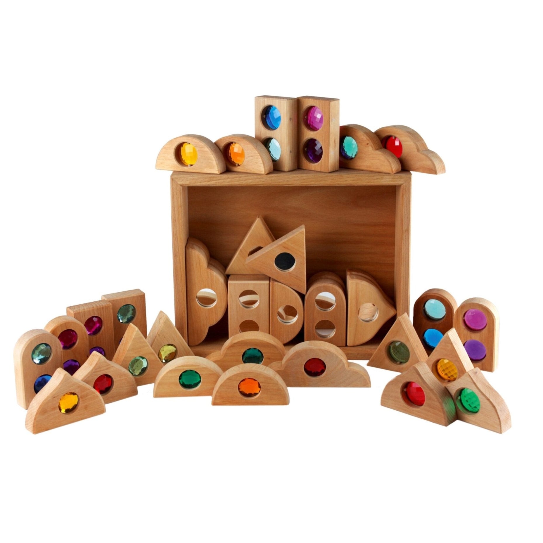 Bauspiel Fairy Tale Mixed Box 36 Pieces - vendor-unknown - Honeybee Toys