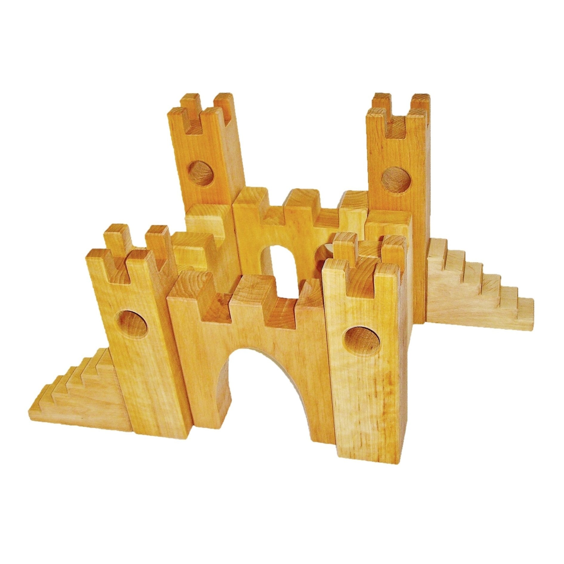 Bauspiel Knight's Castle 10 Parts - vendor-unknown - Honeybee Toys