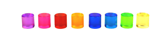 Bauspiel Lucent Cylinders - vendor-unknown - Honeybee Toys