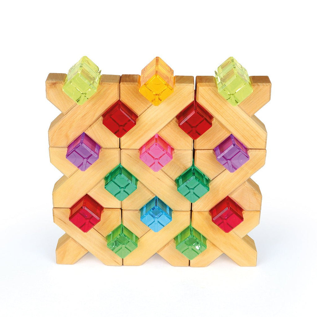 Bauspiel Luminous Blocks 24 pieces - vendor-unknown - Honeybee Toys