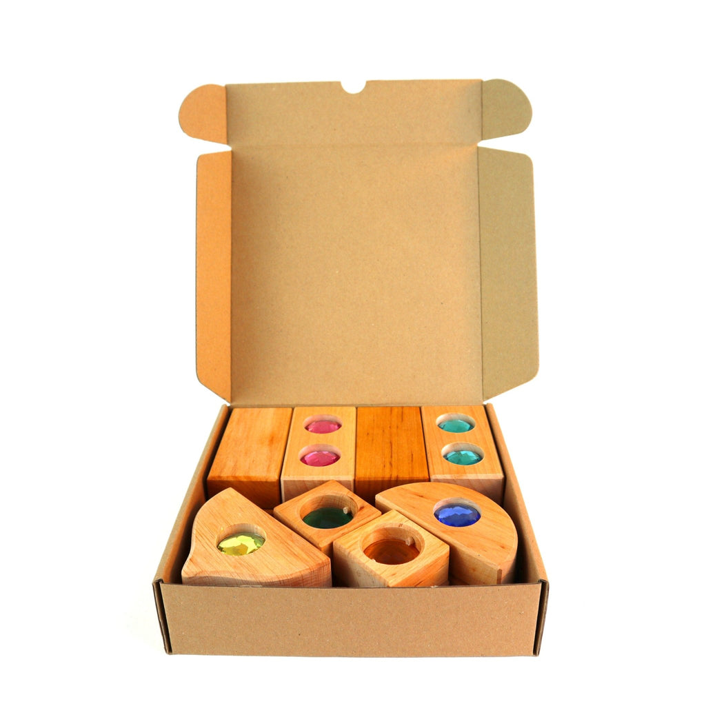 Bauspiel Mini Mix Box 16 pieces - vendor-unknown - Honeybee Toys