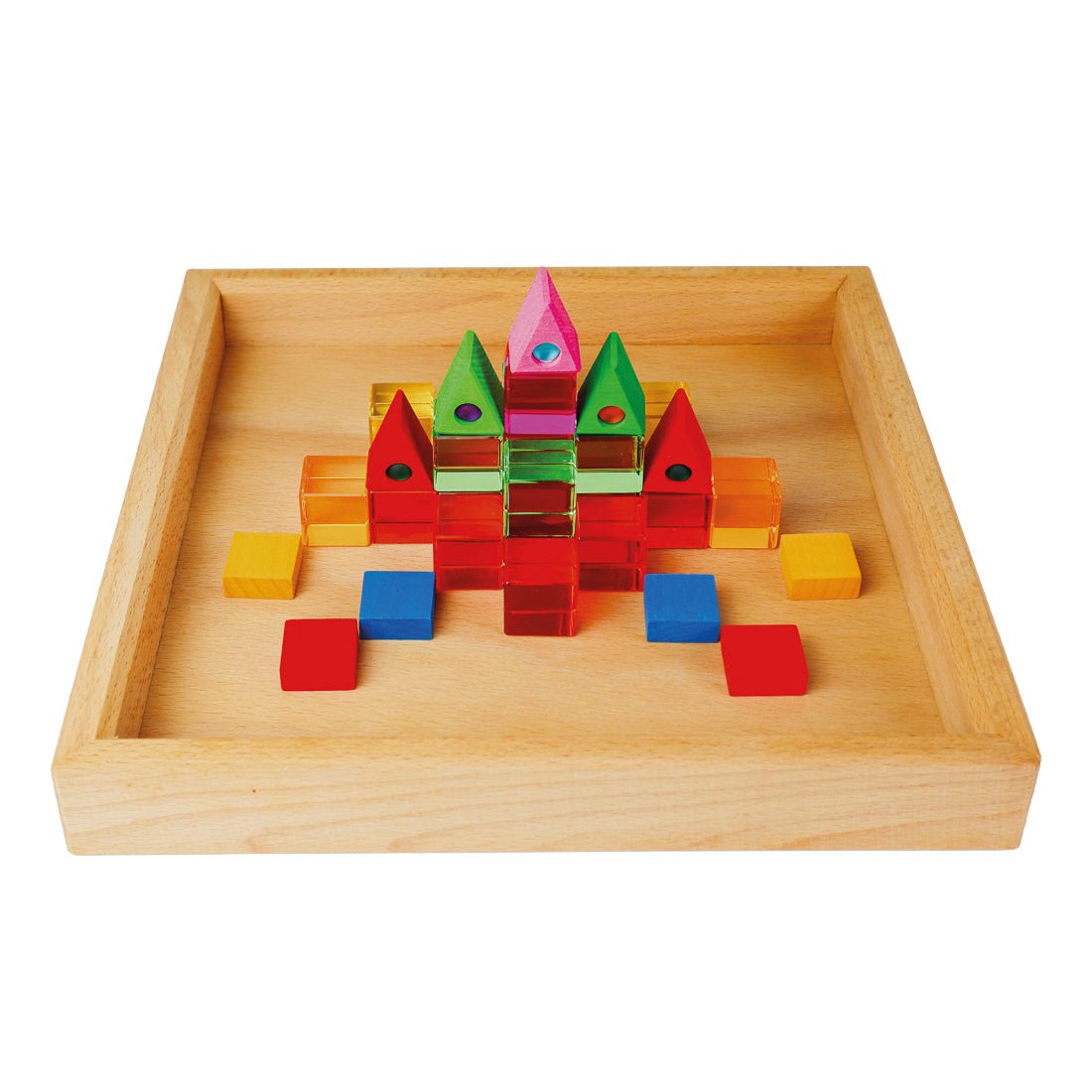 Bauspiel Play Tray - Honeybee Toys - Honeybee Toys